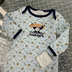 Quiltex New Born Sleep Shirt Embossed